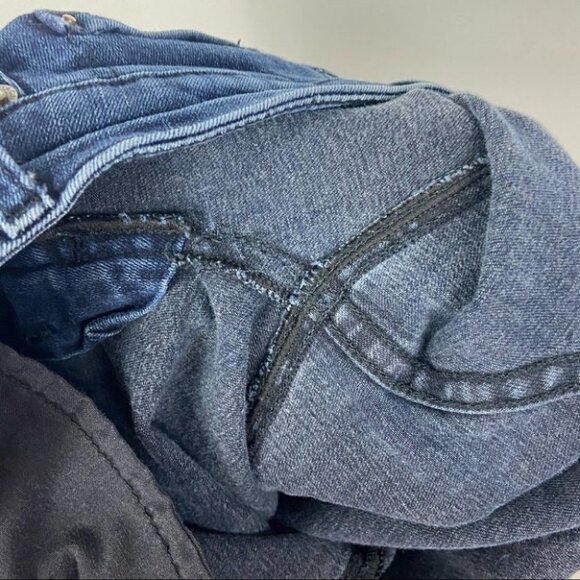 Acne Studios Skin 5 Deep Skinny Jeans Denim Size 26 Dark Indigo Blue Stretch - Picture 7 of 12